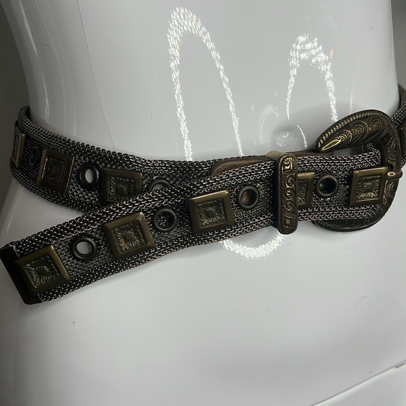 34” US Meco Paris Metal Mesh Buckle Belt main image 6